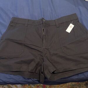Old Navy Women's Dark Gray Cargo Shorts